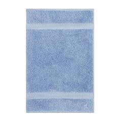 Yves Delorme Etoile Azur Towels - Extra Plush and Soft Luxury Bath Linens - 100 Natural and Organic