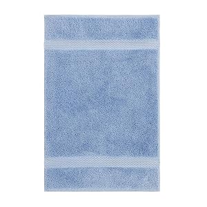 Yves Delorme Etoile Azur Towels - Extra Plush and Soft Luxury Bath Linens - 100 Natural and Organic