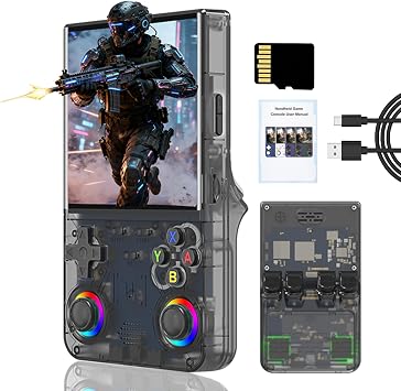 Retro Handheld Game Console, 4Inch IPS Portable Gaming Device
