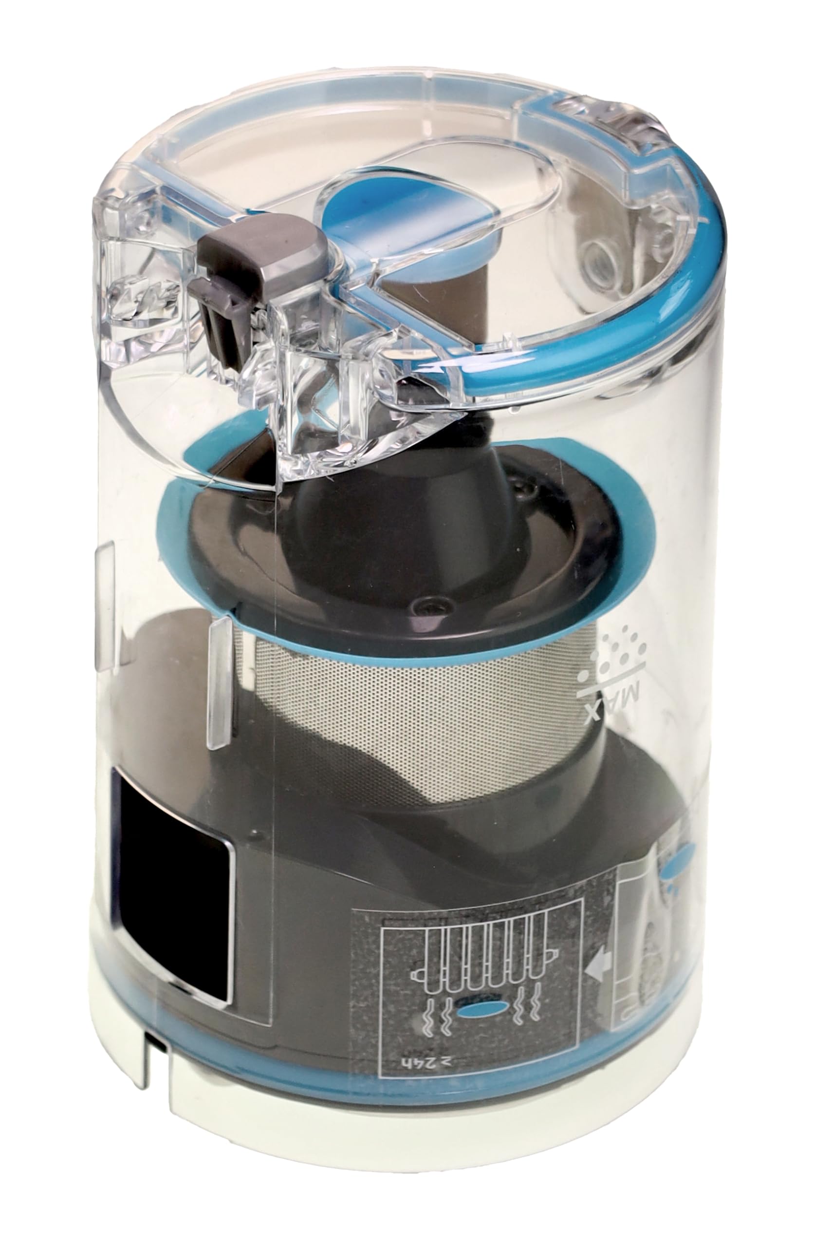 Contenitore antipolvere compatibile con/ricambio per aspirapolvere Hoogo SC602085 SC602 SC621 S6 S6+