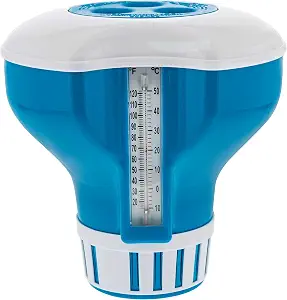 U.S. Pool Supply Large Pool Chlorine Floater Floating Chemical Dispenser