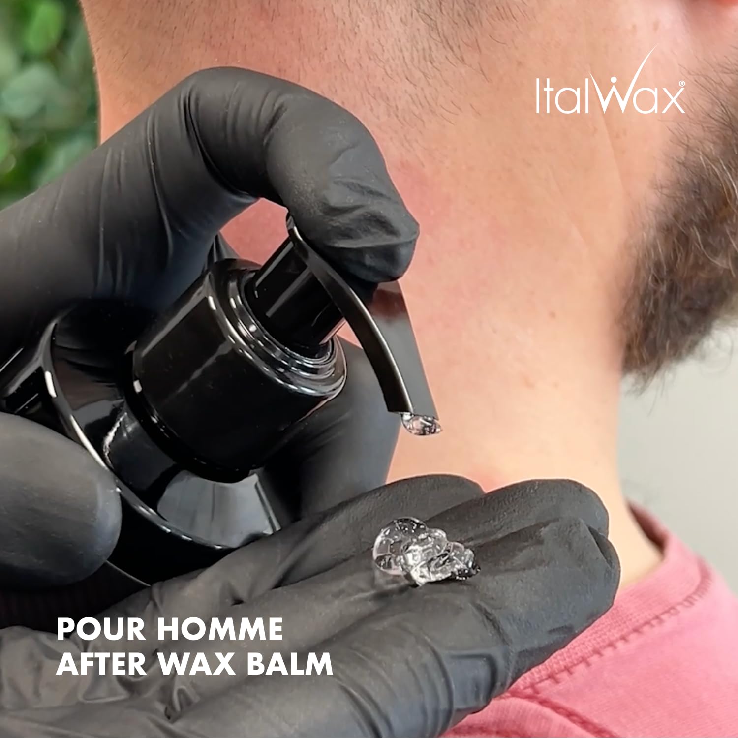 Italwax After-Wax Balm Pour Homme – Soothing Post-Wax Lotion for Men, Hydrating & Hair Growth Retardant, Light Texture, Masculine Scent, 8.45 fl oz – Face, Beard & Body Aftercare