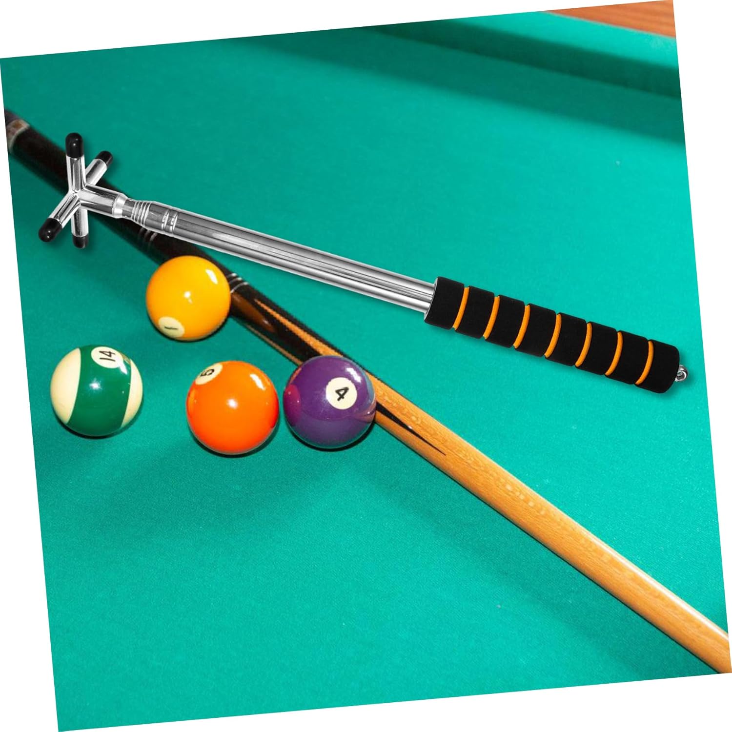 BESPORTBLE 5pcs Cue Holders Billiard Accessories Snooker Cue Bridge Pool Stick Holder Portable and Lightweight
