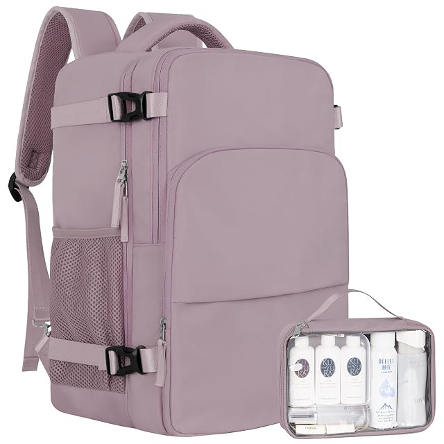 Travel laptop Backpack for Women Personal Item Size Flight Approved 16 Inch Laptop Bag with Multi-Pockets College Computer