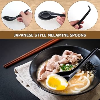 Cuillères à Soupe Rétro Japonaises Cuillères à Soupe Style Japonais Cuillère à Riz Vaisselle Asiatique Chinoise Cuillères de Service Apéritifs