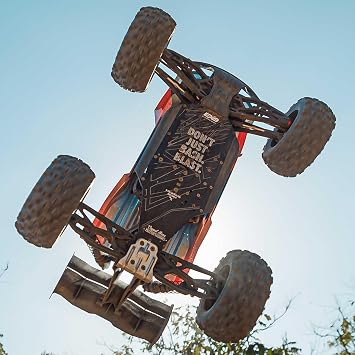 ARRMA RC Truck 1/8 KRATON 4X4 6S BLX BRUSHLESS V6 Speed Truck RTR (Lipo Battery and Charger Not Included) (Blue/Pink), ARA8608V6T2