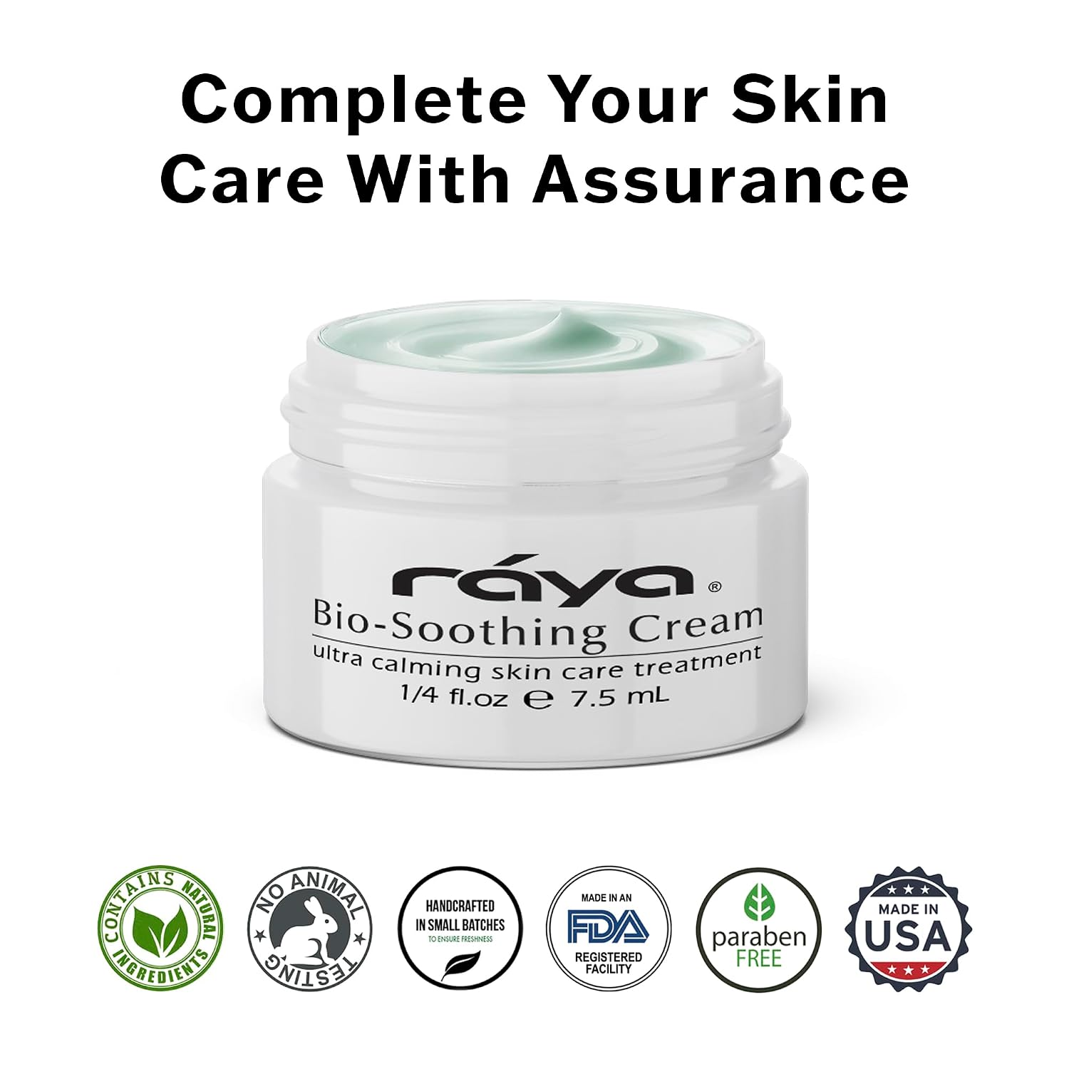 Raya Bio-Soothing Cream (702) | Soothing Facial Spot Remedy for Skin | Whiteheads | Great As An After-Waxing Care Solution image 4