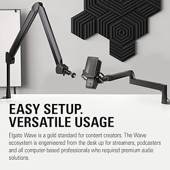 Elgato Wave:3 White - Premium USB Condenser Microphone