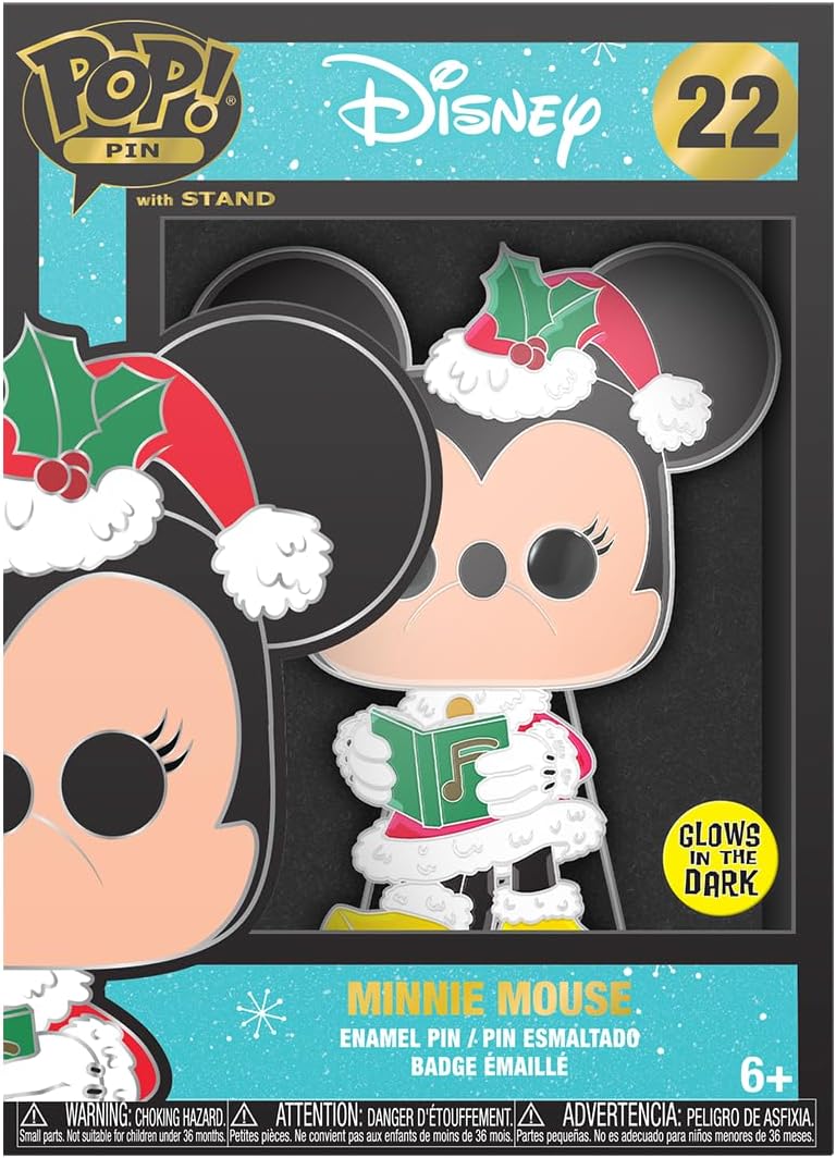 Funko Pop! Pin: Disney Holiday - Minnie Mouse