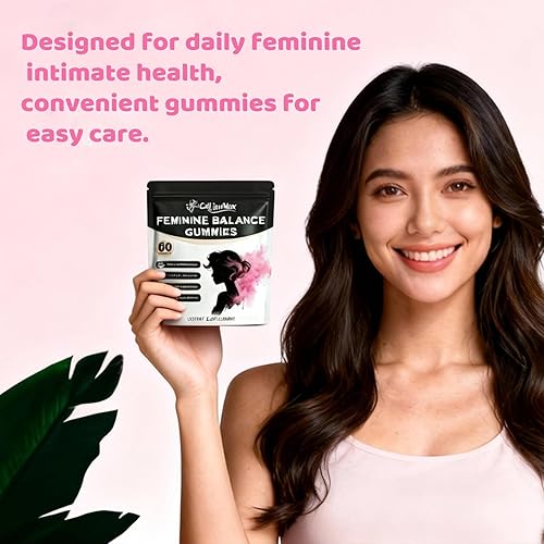 Miniatura 4 de Gomitas probióticas para mujer para salud y equilibrio femenino, sabor natural a piña, apoyo digestivo, 60 unidades (1)