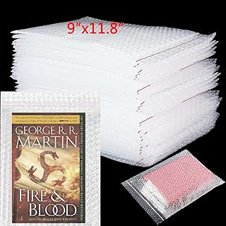 9" x 12" Bubble Out Pouches Bags Wrap Cushioning Self Seal Clear Double Walled Bubble Cushioning Bags for Shipping, Packing, Storage, Moving (30 Pack)