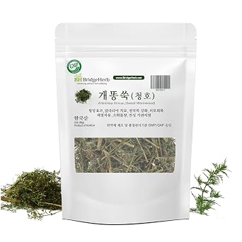BridgeHerb | Artemisia Annua Sweet Wormwood / | 2oz/60g | Authentic Korean Herb | Product of Korea | GMP Approved