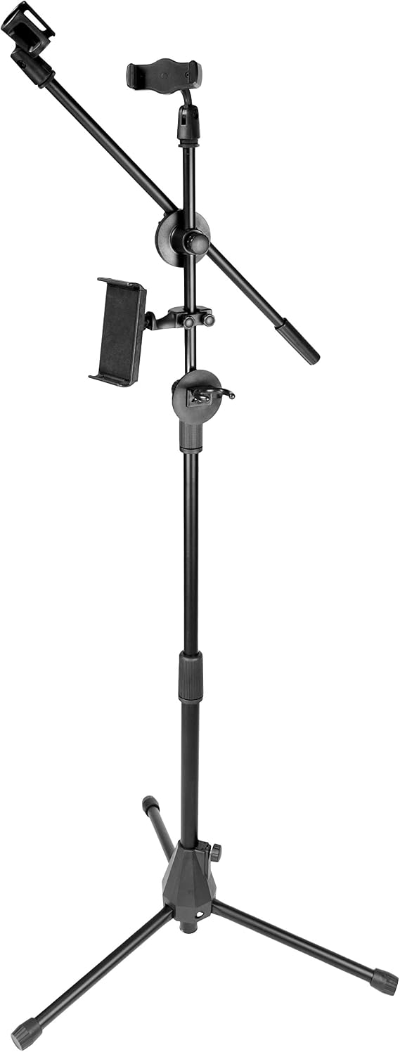 RockJam Premium Performer 100-watt Bluetooth Karaoke Machine & PA System with Two Karaoke Microphones
