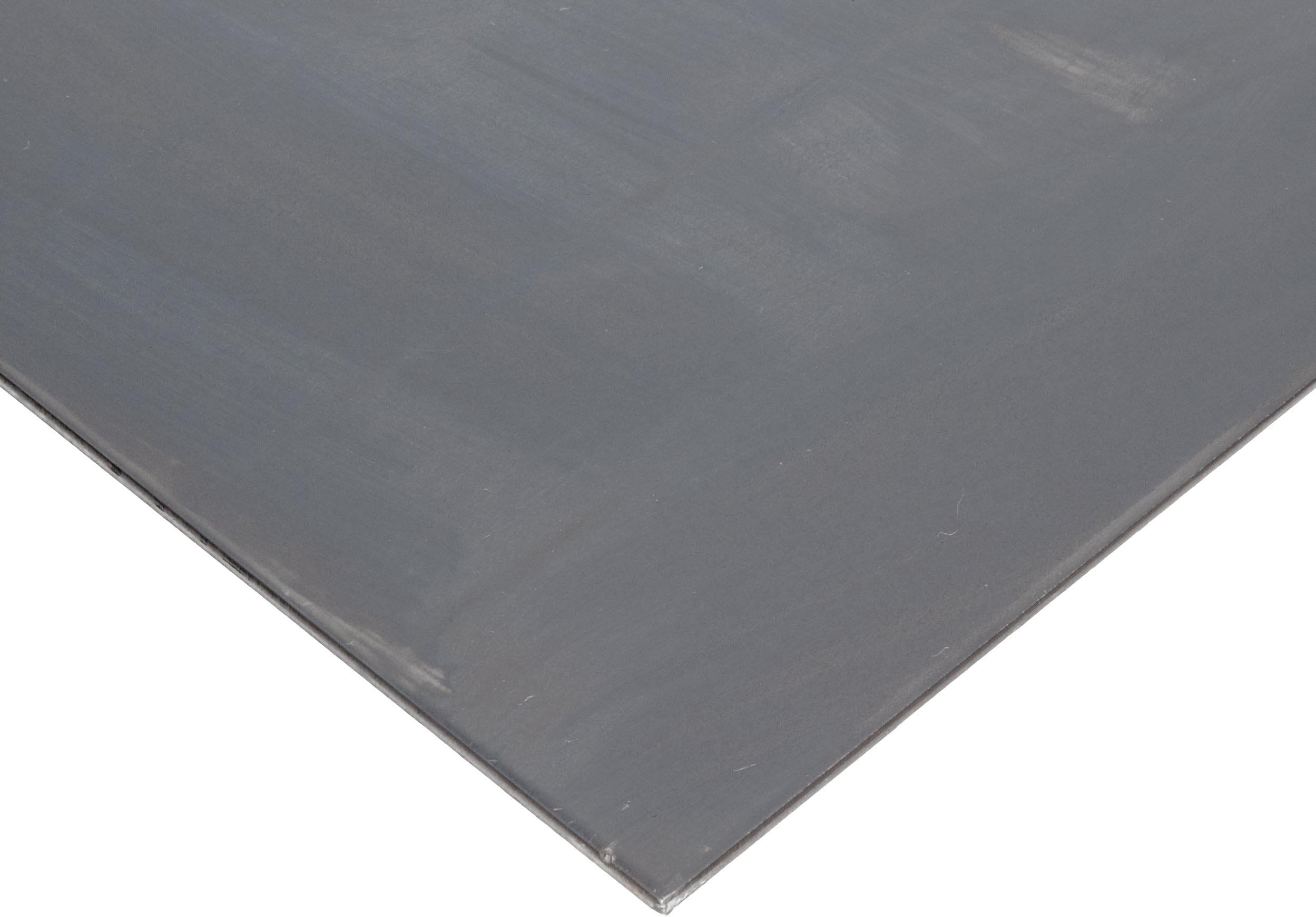 OnlineMetals A569/ASTM A1011 Carbon Steel Sheet, Unpolished (Mill) Finish, Hot Rolled, ASTM A36, 0.075" Thickness, 14 Gauge 24" Width, 48" Length