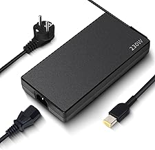 230W Laptop Charger for Lenovo Legion 5 7 5P C7 S7 Y540 Y545 Y740 Y730 Y900 Y910 Y920 Y7000, Thinkpad P73 P53 P72 P52 P71 P51 P70 20 V 11. .5A Slim Tip Adapter