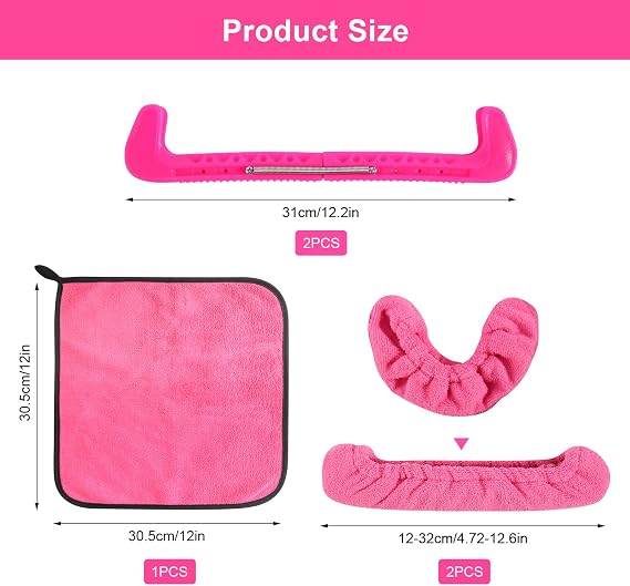 Ice Skate Guards Soakers Soakers, Soft Skate Blade Covers