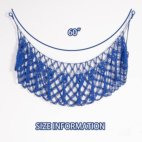 Miniatura 5 de Red de animales de peluche o hamaca para colgar en la pared para almacenamiento de animales de peluche, exhibición de juguetes de macramé, soporte