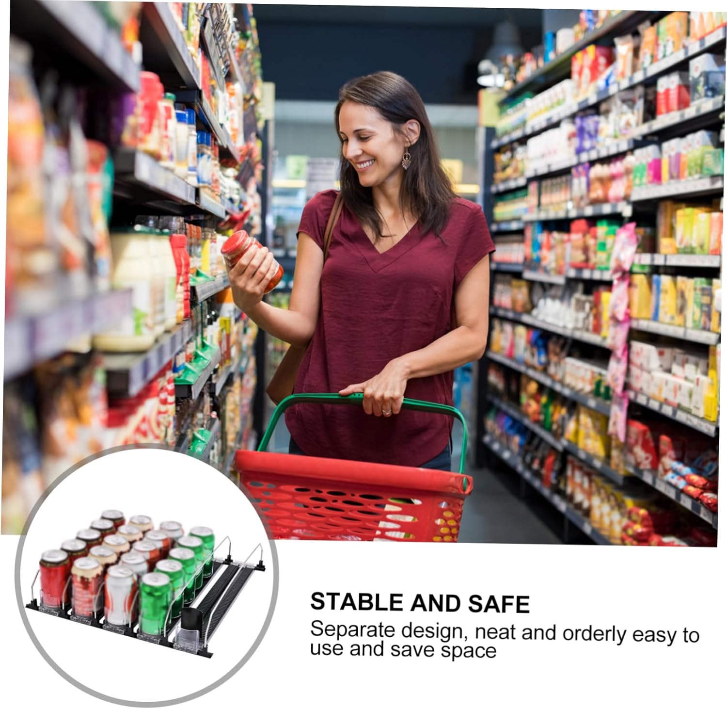 PRETYZOOM 15pcs Supermarket Divider Shelf Wire Shelf Dividers for Detachable Organization Baffle