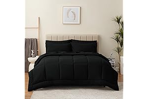 CozyLux King Size Comforter Set - 7 Pieces Bedding in a Bag
