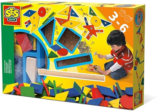 SES-941 Martillo Hammer Tic original para niños SES, Multicolor (00941), color/modelo surtido