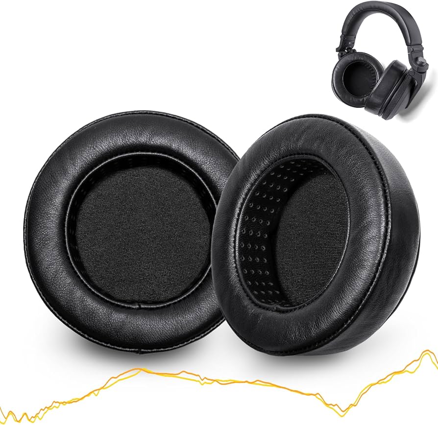 Amazon | Voarmaks HDJ X7 HDJ X5 HDJ X10 交換用イヤーパッド Pioneer 