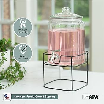 Aazon.co: PAPAGIFTREE Beverage Dispenser Stand Only, Party Drink - View #11