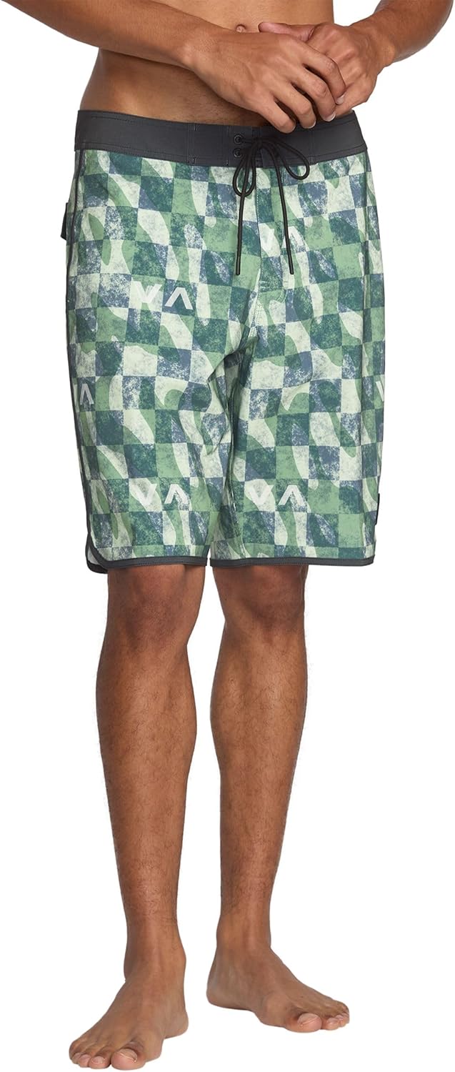 RVCA Men's Standard 4-Way Stretch Fixed Waist 20 Inch Boardshort