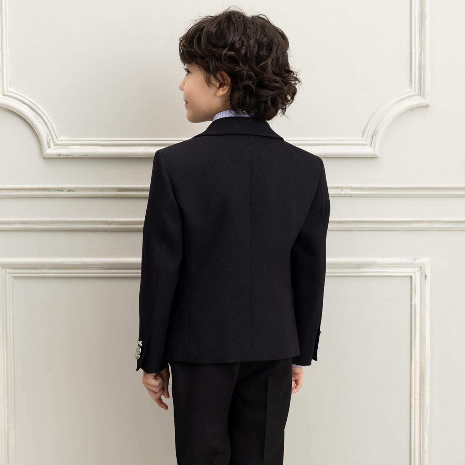 【着用1回・匿名配送】ワンダーファクトリー 6点セット 子供 スーツ 110 Amazon | [ワンダーファクトリー] スーツパンツセット スーツ