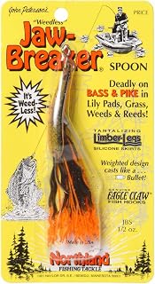 Northland Tackle Jaw-Breaker Spoon Lure, Assorted Sizes and Colors