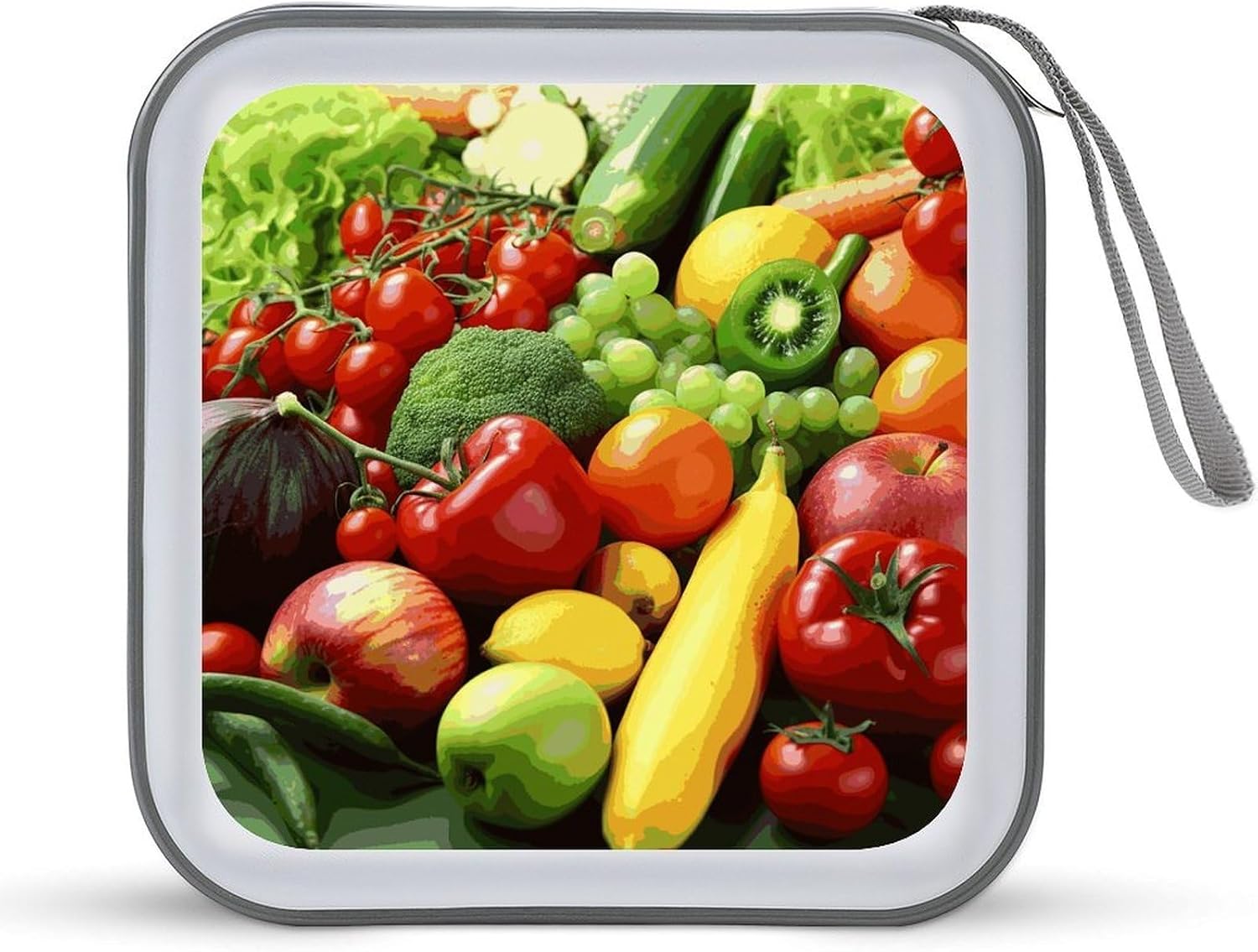 Fresh Vegetables Fruits CD Case CD Storage Box DVD Sleeves