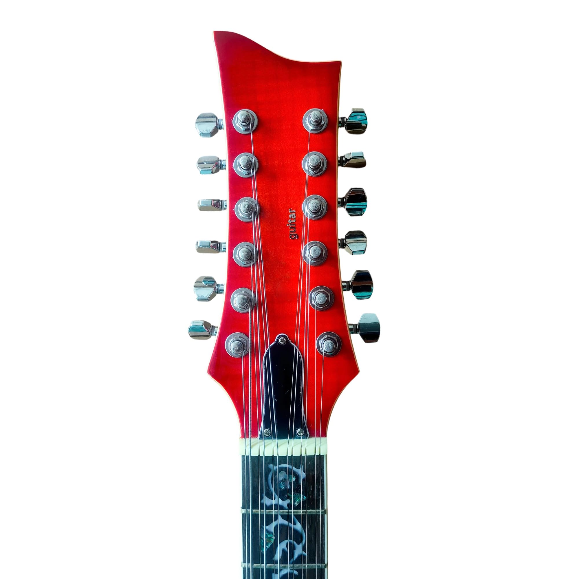 Principiante Chitarra Elettrica Chitarra Elettrica A 12 Corde Per Principianti Prestazioni Professionali Bellissimo Tono(VS)