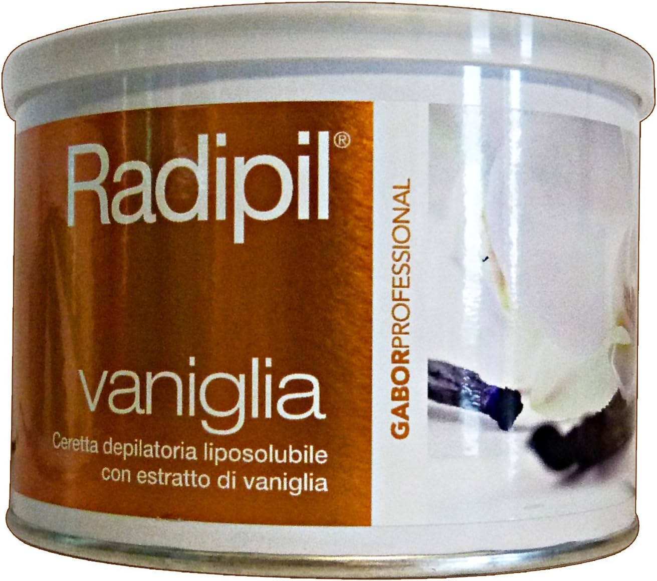 RADIPIL Cera depil.liposolubile vaniglia 400 ml. - Depilatories