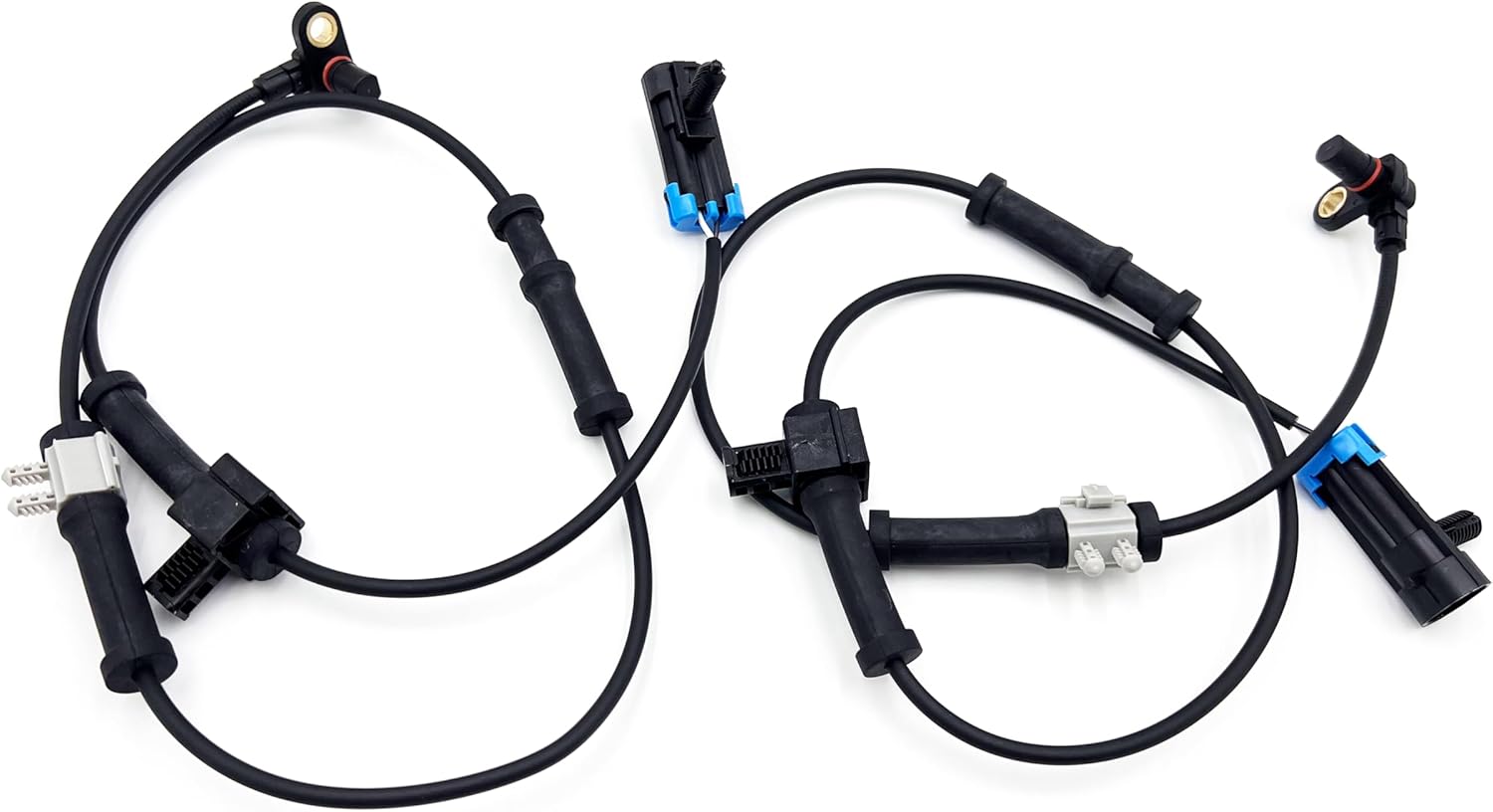 2Pcs Front Left and Right ABS Wheel Speed Sensor Compatible with Hummer 2006-2008 H3 L5 V8 3.7L 5.3L Replaces 15082013 15809261 15820182 15821082 15874864 ALS1759 5S8367