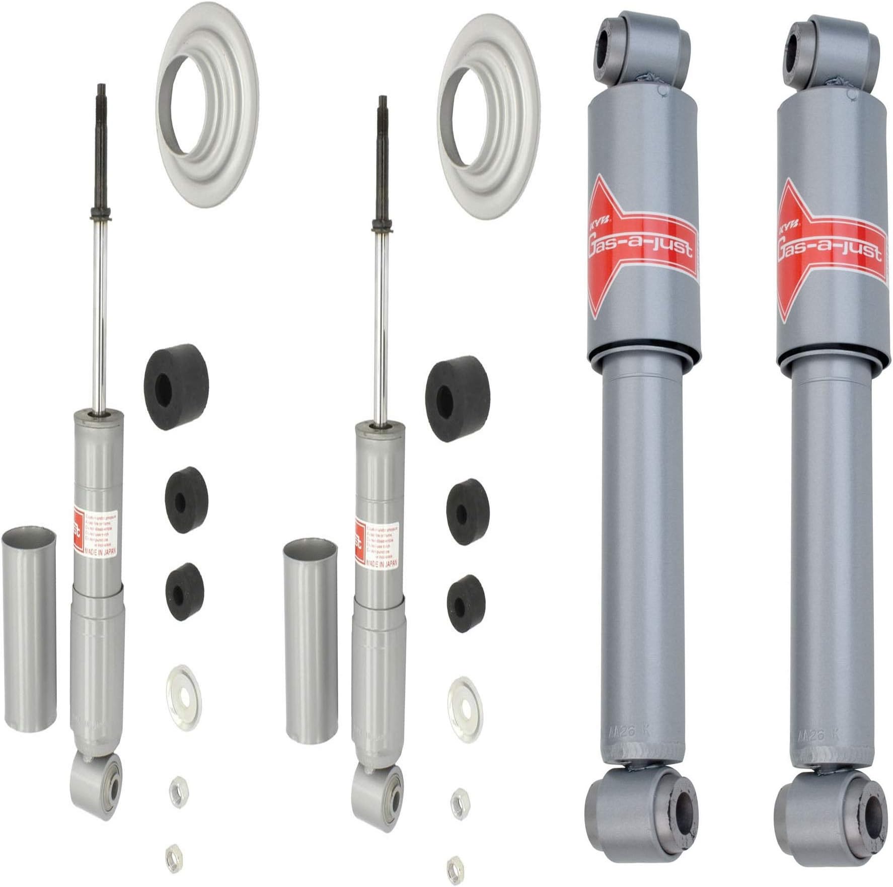 Newparts Front Suspension Struts & Rear Shock Absorbers Kit For Triumph Spitfire