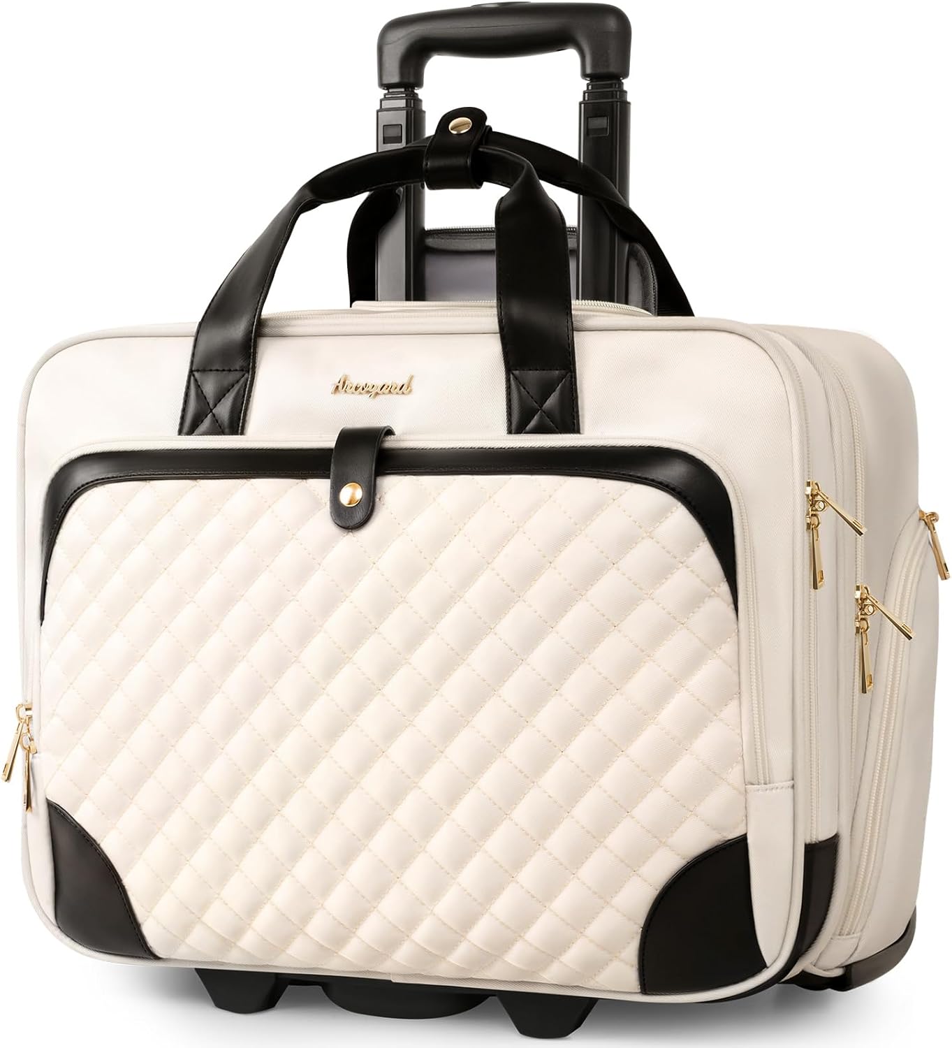Rolling Laptop Bag, Rolling Briefcase for Women with Morocco Ubuy