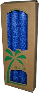 Candle 9" Taper Royal Blue 4 Candles