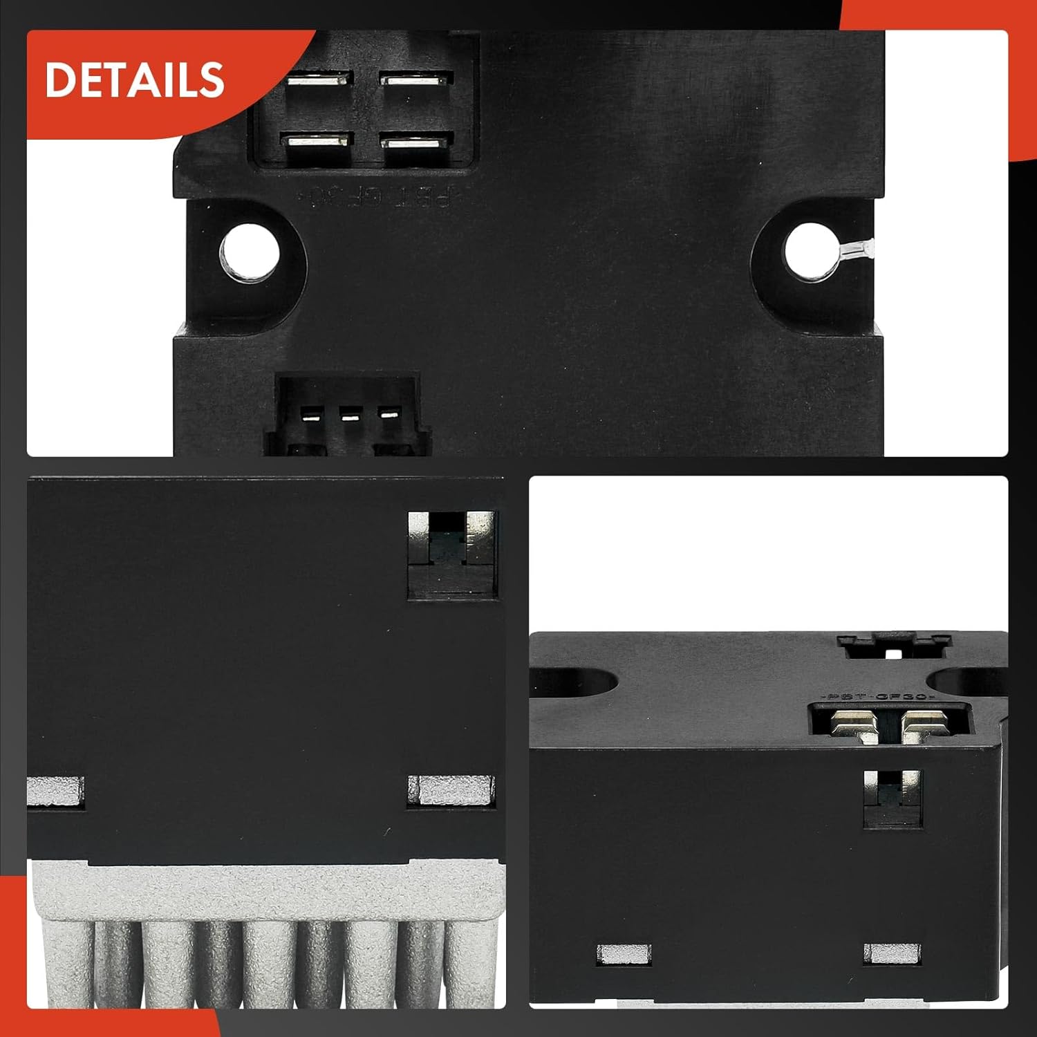 A-Premium Front HVAC Blower Motor Resistor Compatible with Kia Optima 2015-2020, Soul EV 2015-2019, Rio 2018-2023 & Hyundai Accent 2017-2022, Elantra GT 2017-2020, Elantra 2022-2023, Elantra 2020