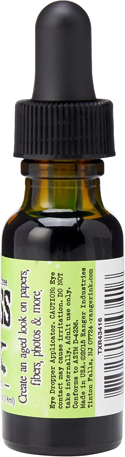 Ranger Tim Holtz May Distress Ink Re-Inker, 0.5 oz, Twisted Citron