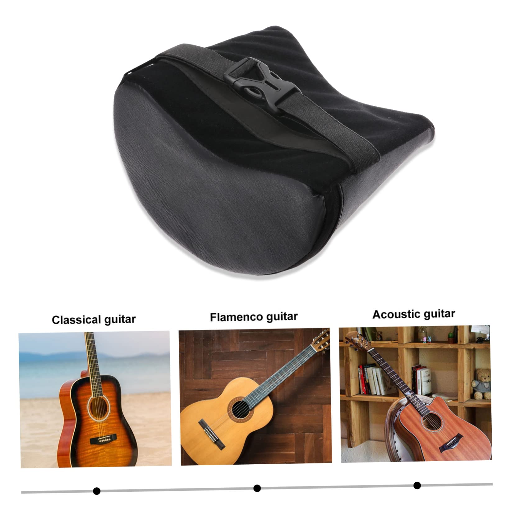 Poggia Per Chitarra Poggiapiedi Per Chitarra Flamenco Resistente E Leggero Cuscino Antiscivolo