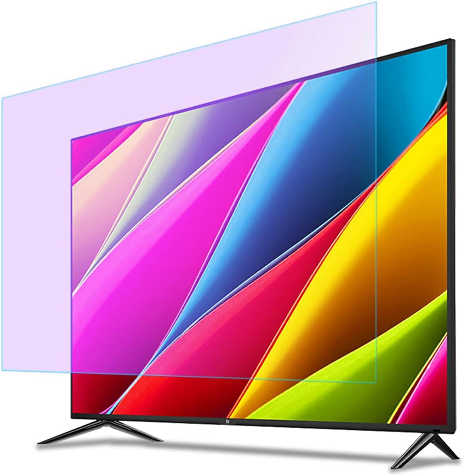 Protecteur d'écran TV anti-lumière bleue avec filtre de protection anti-rayures pour les yeux