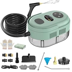 Steam Cleaner Handheld 2500W Pressurized Heating Steamer for Cleaning Multi-Purpose Steamer for Home Use with Water Tank Steam