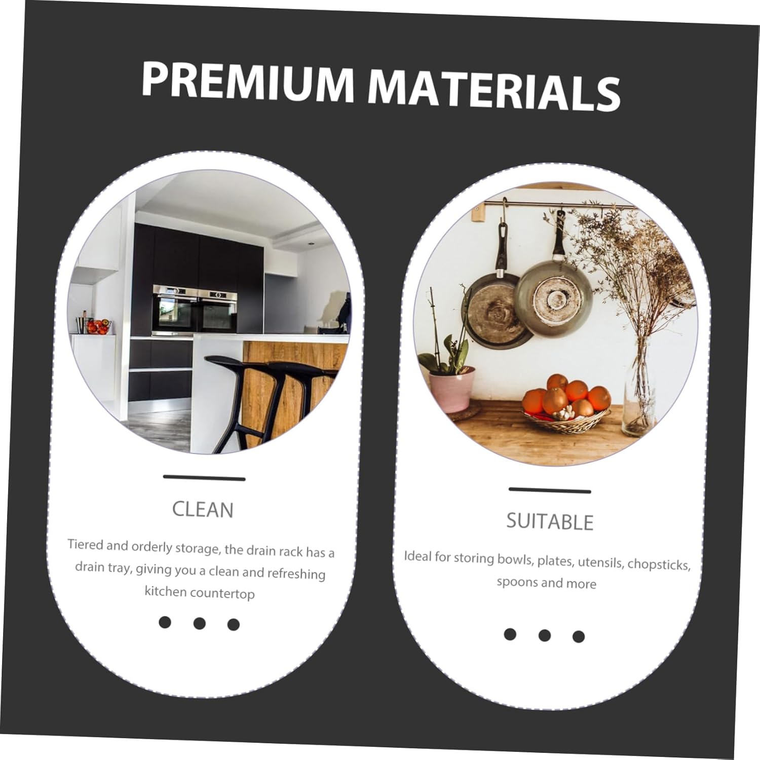 Amosfun 1pc Stainless Steel Dish Rack Over Sink Plate Rack for Kitchen Random Style