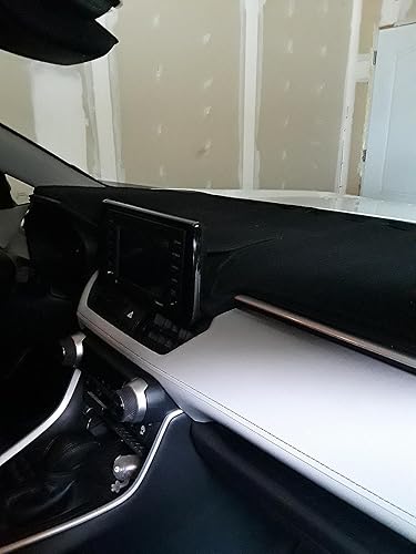 Miniatura 7 de OXANEVN Cubierta de salpicadero para Toyota RAV4 2024 2023 2022 2021 2020 2019 cubierta de salpicadero cubierta de salpicadero protector almohadilla