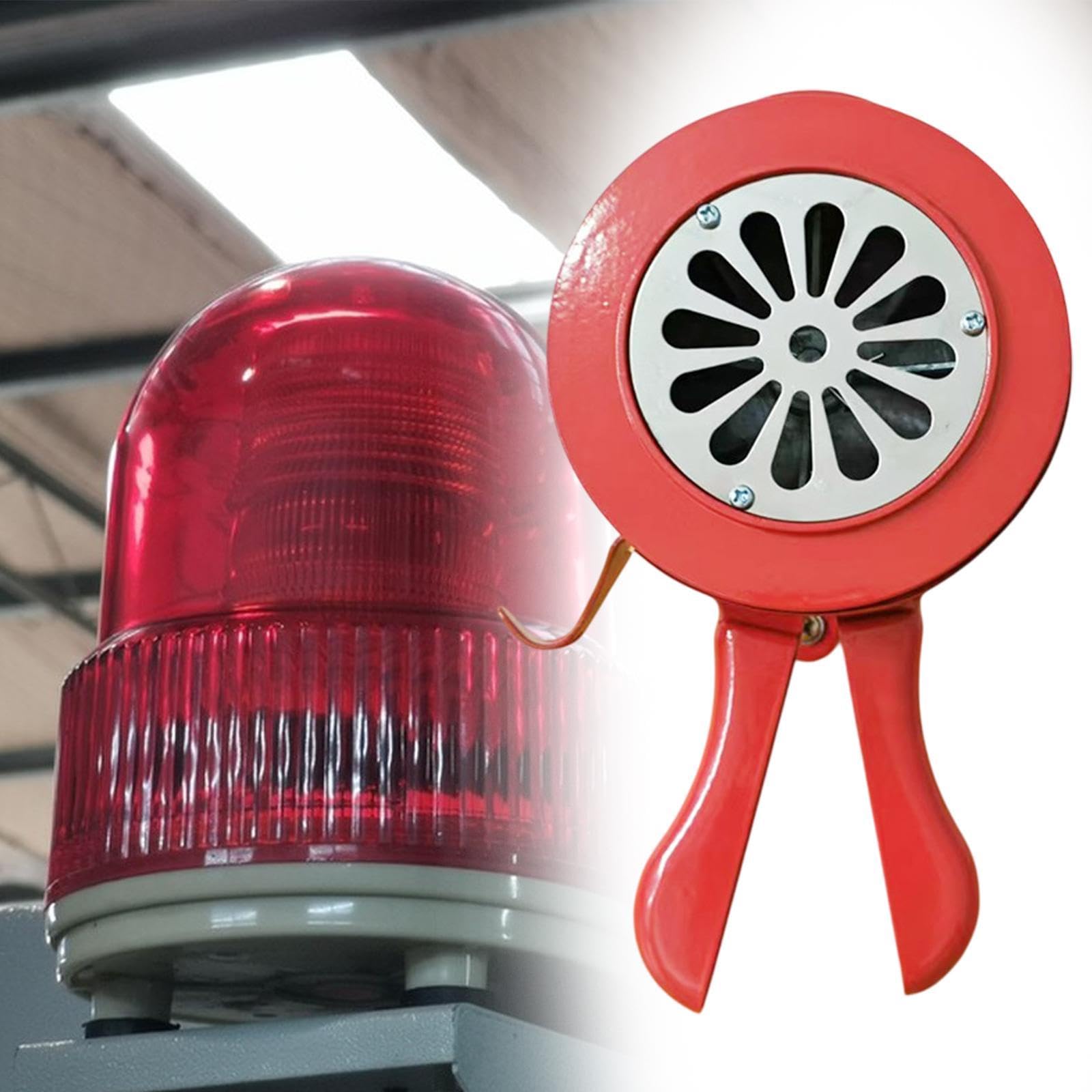 de Alarma Manual con para Incendios E Inundaciones, Rojo