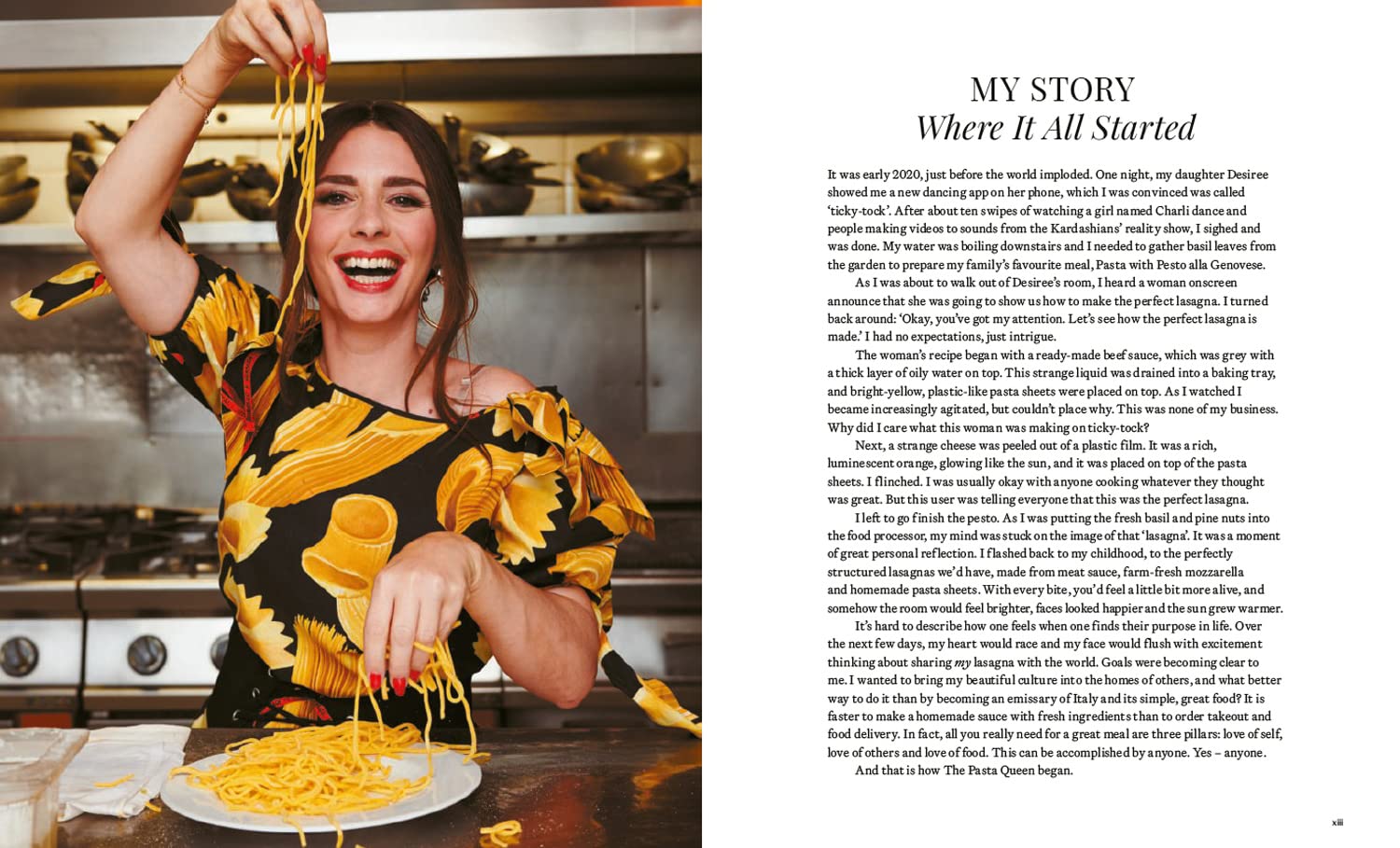 The Pasta Queen: The new Italian cookbook by beloved TikTok home cook with over 100 recipes and inspiration for cooking for family and friends