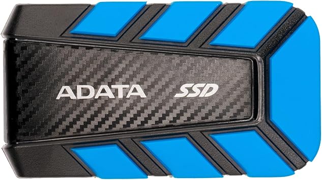 ADATA SD820 External Solid State Drive- 2000GB, The Guardian With Apex Speed BLUE, 2000GB SD820-2000G-CBU