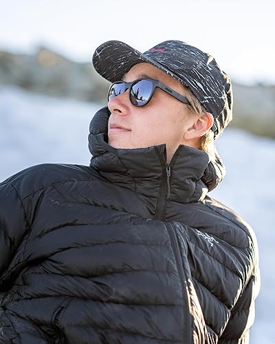 Vista 4 de Giro Lupra - Lentes de sol para hombres, mujeres y jóvenes, ajuste pequeñomediano, marco italiano con lentes VIVID