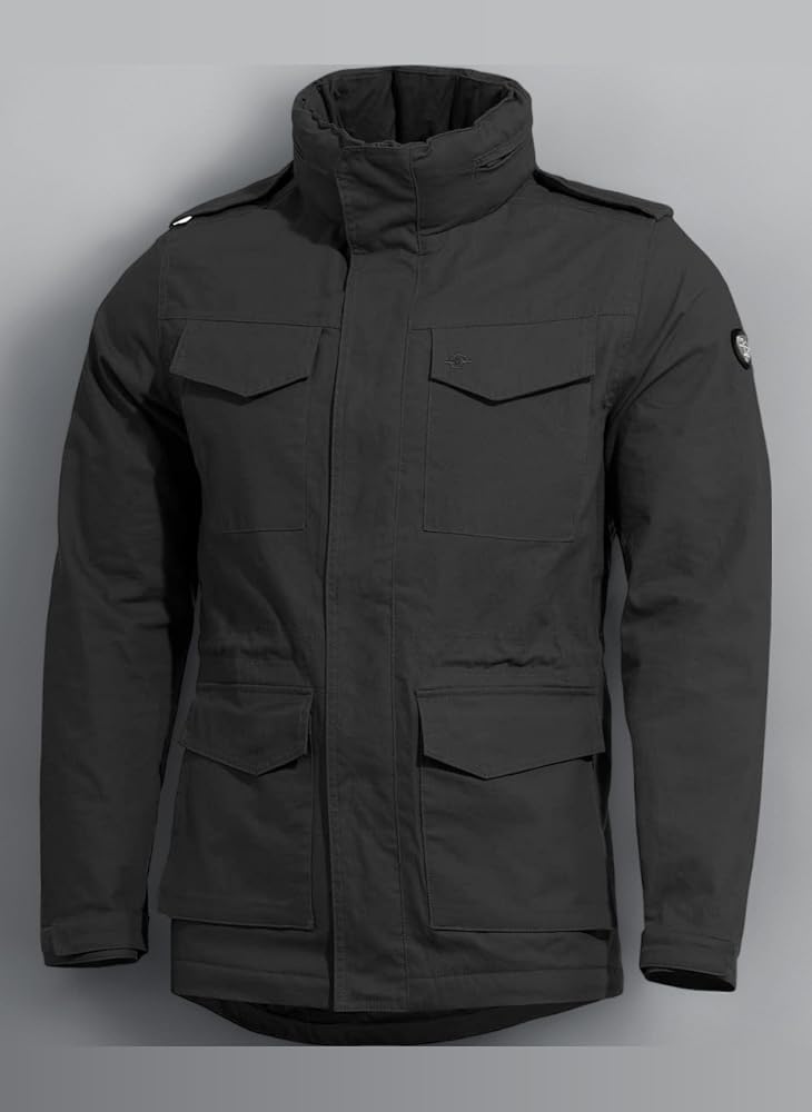 Pentagon Giacca in pile da uomo reversibile Ianos Sherpa, kaki/verde