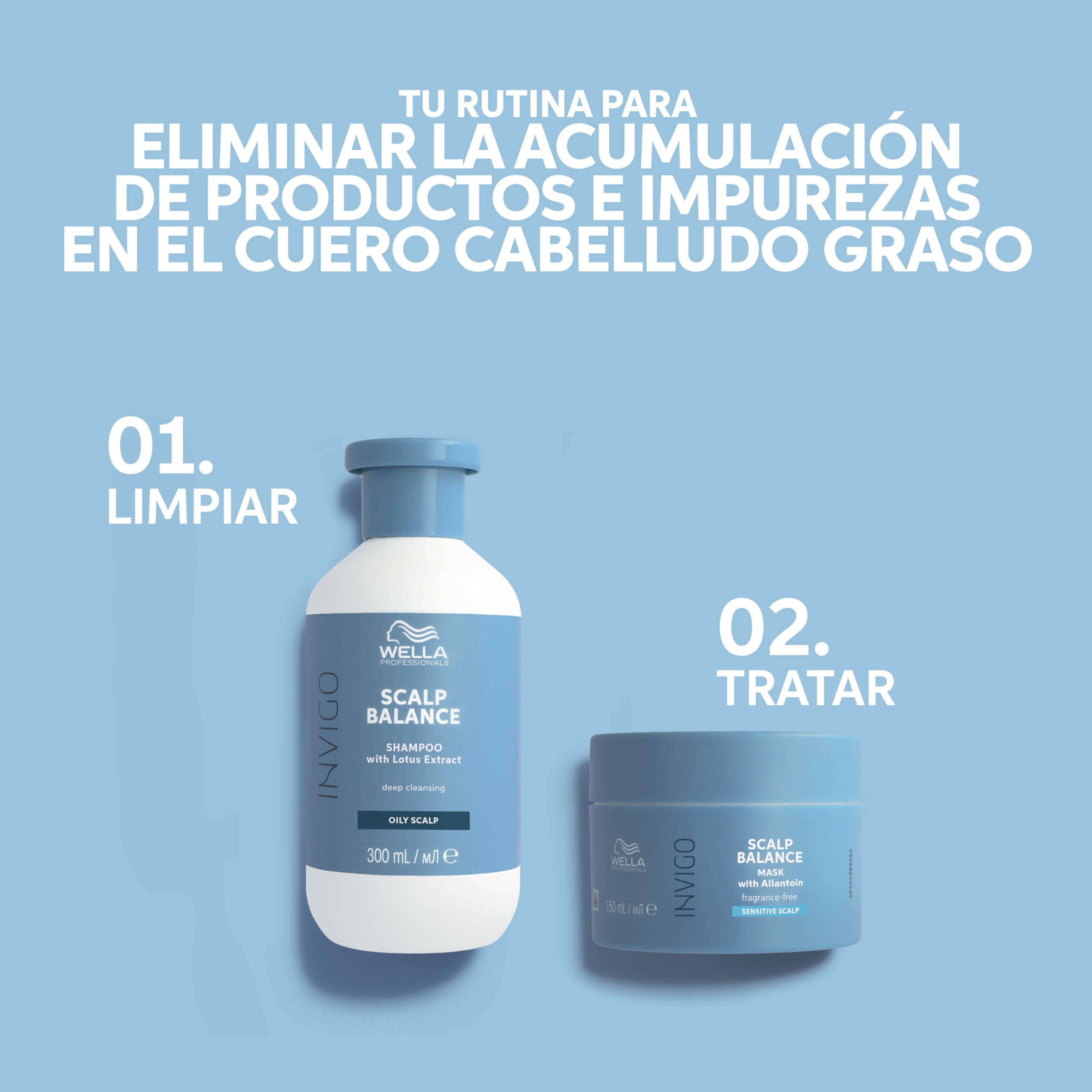 Wella Professionals INVIGO BALANCE PURE - Champú Purificante para Cuero cabelludo sensible
