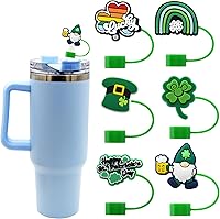 Vista 10 de Tapa para vasos Stanley, compatible con vasos de 30 y 40 onzas, tapas reutilizables a prueba de polvo, fundas para regalos de Navidad